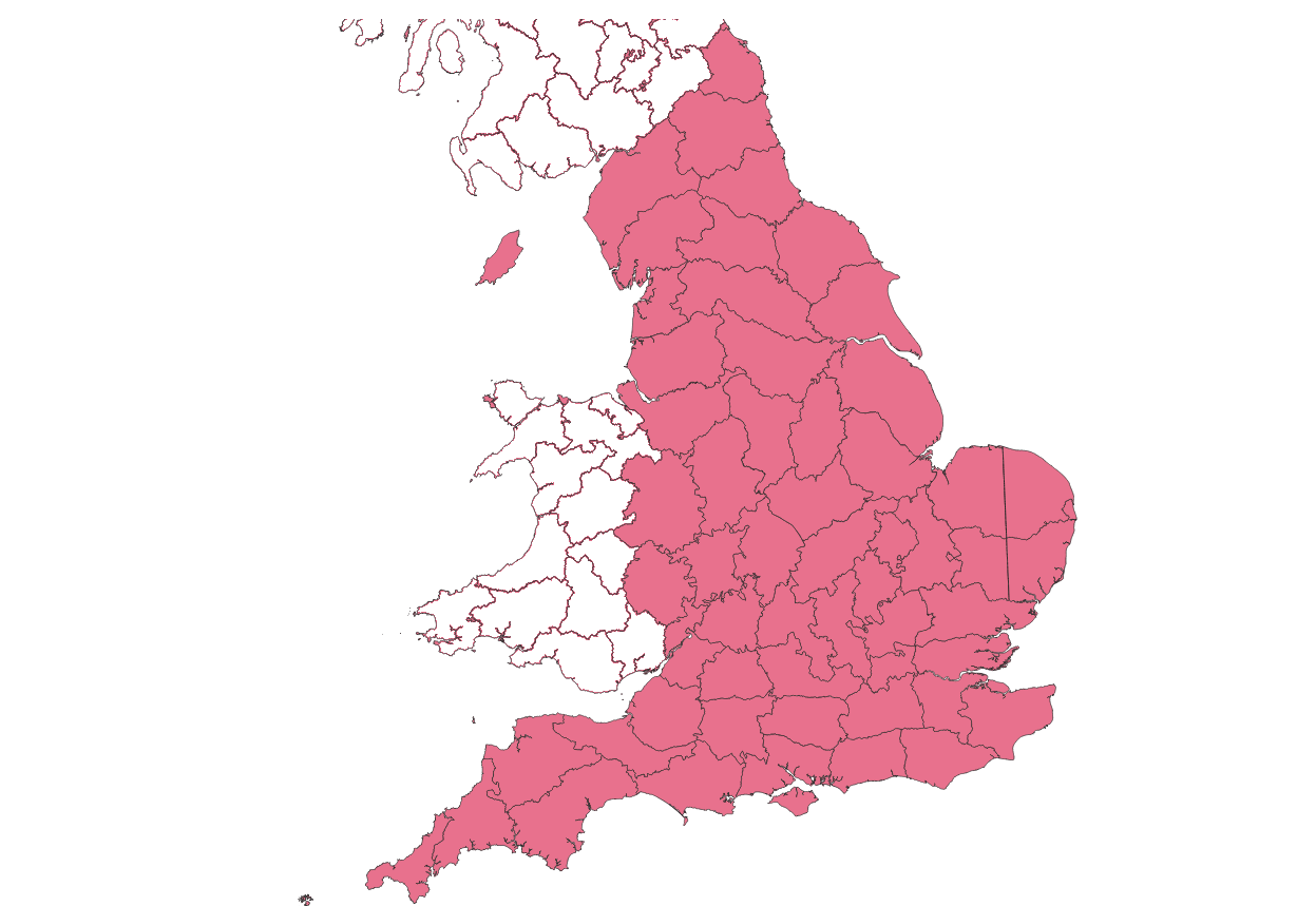 Vice-counties in England