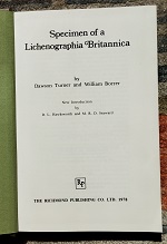 Lichenographia Britannica introduction