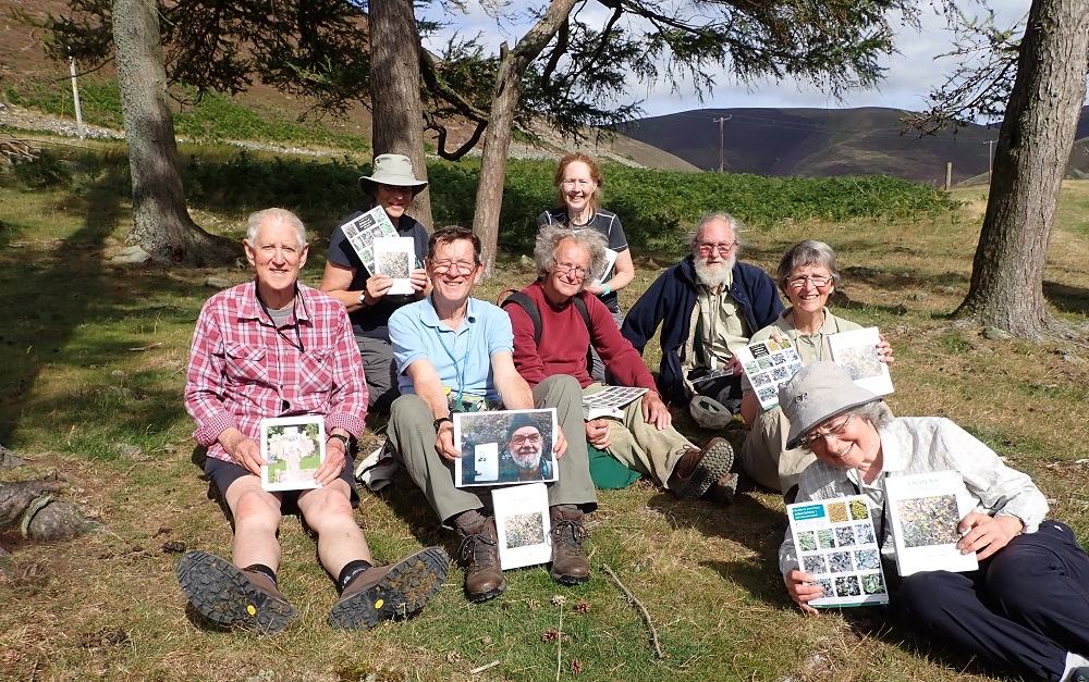 Lichens of South-West Scotland group Frank Dobson meet