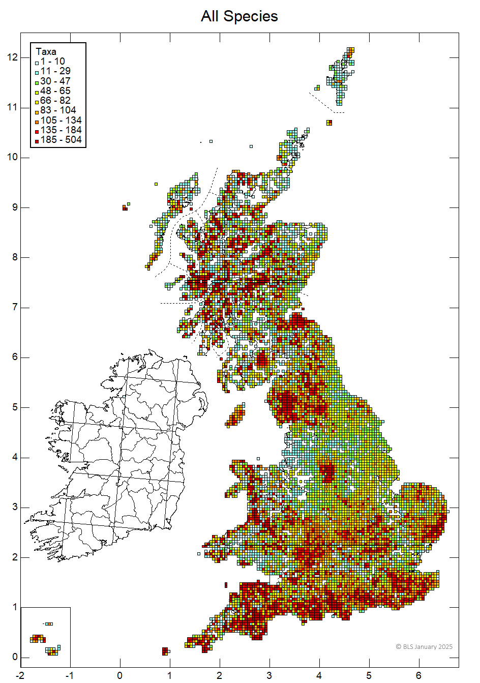 5km coincidence map