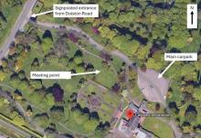 Photo of meeting place for field meeting